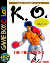 K.O.: The Pro Boxing Box Art