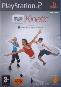 EyeToy: Kinetic (Ne Peut être Vendu Séparément back) Box Art