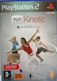 EyeToy: Kinetic (Da non Vendersi Separatamente front) Box Art