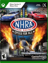 NHRA Championship Drag Racing: Speed for All Box Art