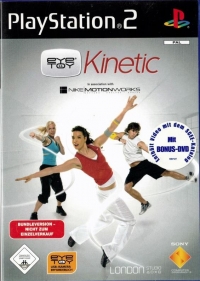 EyeToy: Kinetic (Bundleversion nicht zum einzelverkauf front) Box Art