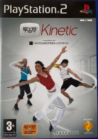 EyeToy: Kinetic [CZ][HU][PL][SK] Box Art