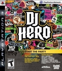 DJ Hero (BLUS-30368BB) Box Art