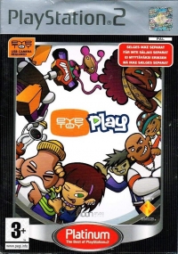 EyeToy: Play - Platinum (Selges Ikke Separat) Box Art