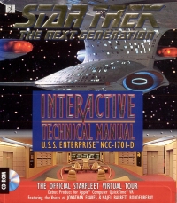 Star Trek: The Next Generation Interactive Technical Manual Box Art