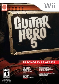Guitar Hero 5 Box Art