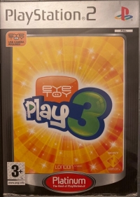 EyeToy: Play 3 - Platinum [PT] Box Art