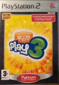 EyeToy: Play 3 - Platinum (Não Pode ser Vendido em Separado) Box Art