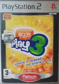 EyeToy: Play 3 - Platinum [IT] Box Art