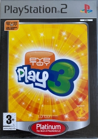 Eyetoy: Play 3 - Platinum [AT][BE][CH][NL] Box Art