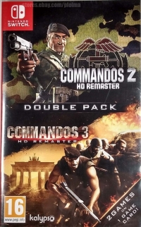 Commandos 2 HD Remaster / Commandos 3 HD Remaster Box Art