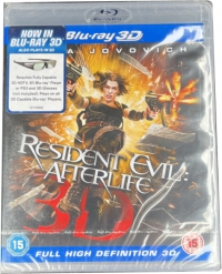 Resident Evil: Afterlife 3D (BD 3D) [UK] Box Art