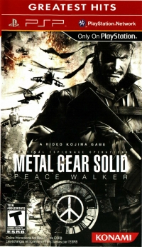 Metal Gear Solid: Peace Walker - Greatest Hits Box Art
