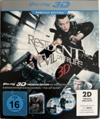 Resident Evil: Afterlife 3D - Premium Edition (BD 3D / slipcase) Box Art