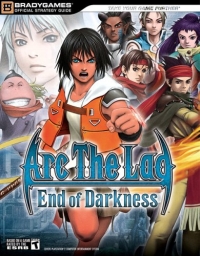 Arc the Lad: End of Darkness - BradyGames Official Strategy Guide Box Art