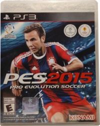 Pro Evolution Soccer 2015 (BLUS-31480) Box Art
