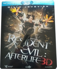 Resident Evil: Afterlife 3D (BD 3D / Warner Home Video France) Box Art