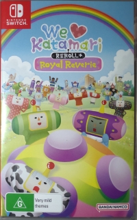 We Love Katamari Reroll + Royal Reverie Box Art