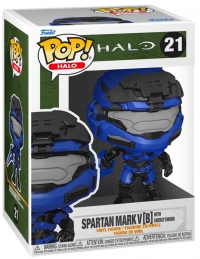 Funko Pop! Games: Halo Infinite - Spartan Mark V [B] with Energy Sword Box Art