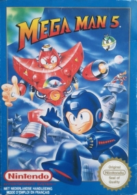 Mega Man 5 [FR][NL] Box Art