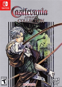 Castlevania Advance Collection (gray box) Box Art