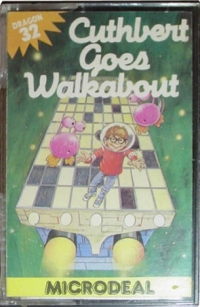 Cuthbert Goes Walkabout (cassette) Box Art