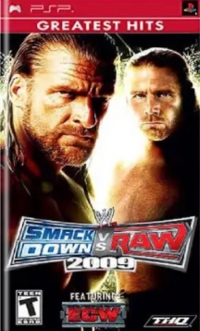 WWE SmackDown vs. Raw 2009: Featuring ECW - Greatest Hits Box Art