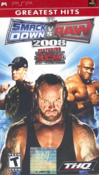 WWE SmackDown vs. Raw 2008 - Greatest Hits Box Art