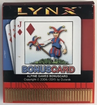Alpine Games Bonus Card (2015) Box Art