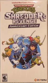 Teenage Mutant Ninja Turtles: Shredder's Revenge: Anniversary Edition (slipcover) Box Art