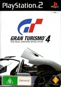 Gran Turismo 4 (ACB rating label) Box Art