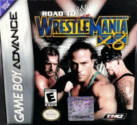 WWE Road to WrestleMania X8 Box Art