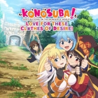 Konosuba: God’s Blessing on This Wonderful World! Love for These Clothes of Desire! Box Art