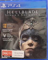 Hellblade: Senua's Sacrifice (ACB rating label) Box Art