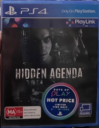 Hidden Agenda Box Art