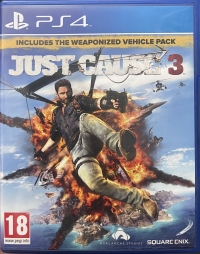 Just Cause 3 (Weaponized Vehicle Pack - Not To Be Sold Separately) Box Art