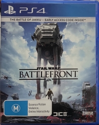 Star Wars Battlefront (The Battle of Jakku) Box Art