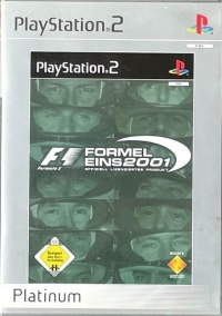 Formel 1 2001 - Platinum (yellow USK rating) Box Art