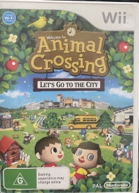 Animal Crossing: Let's Go to the City Box Art