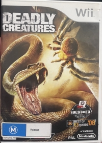 Deadly Creatures (ACB rating label) Box Art