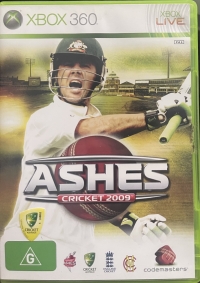 Ashes Cricket 2009 Box Art