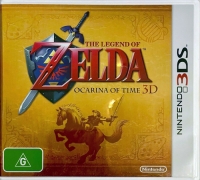 Legend of Zelda, The: Ocarina of Time 3D (TSA-CTR-AQEP-AUS) Box Art