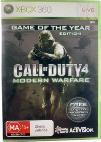 Call of Duty: Modern Warfare: Game of the Year Edition (83399.206.AU) Box Art