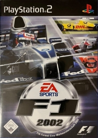 F1 2002 (white USK rating) Box Art