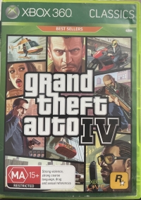 Grand Theft Auto IV - Classics Box Art