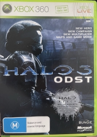 Halo 3: ODST (Halo Reach Multiplayer Beta) Box Art