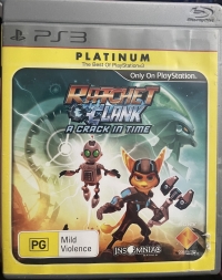 Ratchet & Clank Future: A Crack in Time - Platinum Box Art