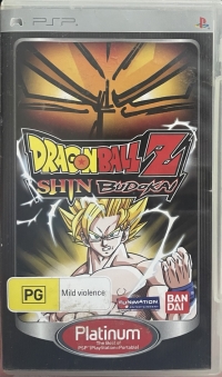 Dragon Ball Z: Shin Budokai - Platinum Box Art