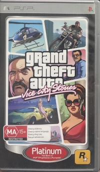 Grand Theft Auto: Vice City Stories - Platinum Box Art