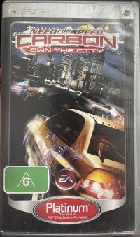 Need for Speed Carbon: Own the City - Platinum Box Art